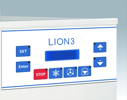 Display Lion 3 mantecatori verticali